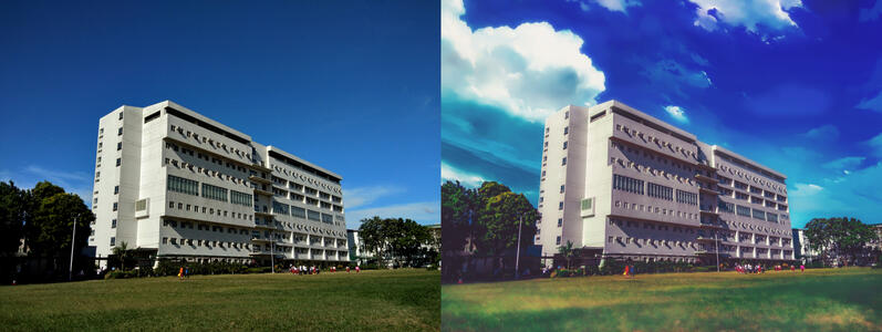 UE CAL LCT BUILDING - Makoto Shinkai Style Edit